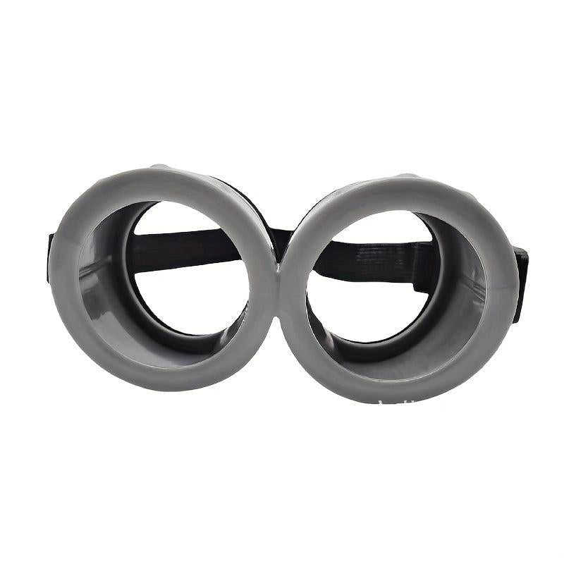 Yellow Little Man Glasses Props for Cosplay Halloween Christmas