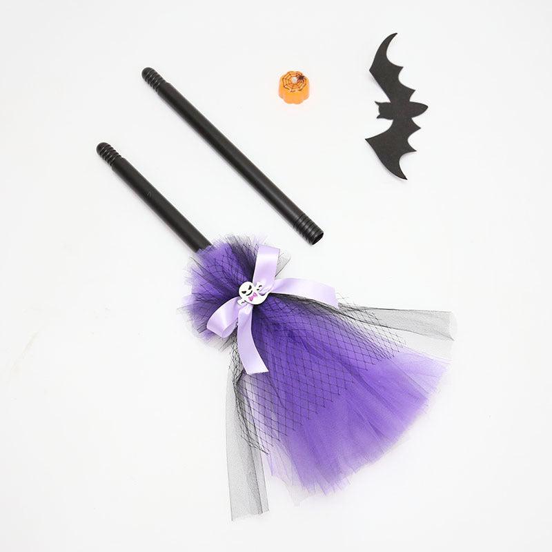 Halloween Props Magic Broom Witch Broom