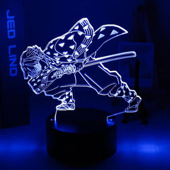 Anime 3D Led Night Light for Child Room Party Decoration