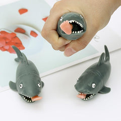 Shark Stress Relief Squeeze Toy Gag Gift