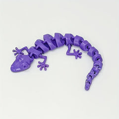 Plastic Gecko Bone Pendant Fidget Toy Halloween Tricky Lizard Joints Gift