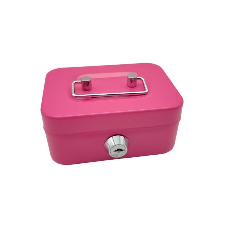 Mini Cash Box With Coin Slot Lock Box For Kids