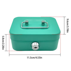 Mini Cash Box With Coin Slot Lock Box For Kids