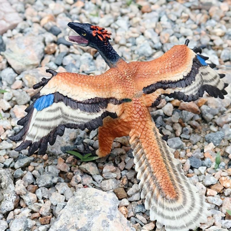 Static Plastic Dinosaur Model Small Archaeopteryx Pterosaur Hand Toy