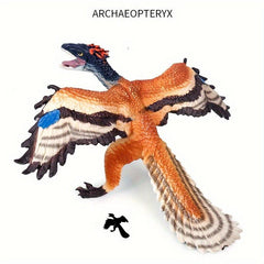 Static Plastic Dinosaur Model Small Archaeopteryx Pterosaur Hand Toy
