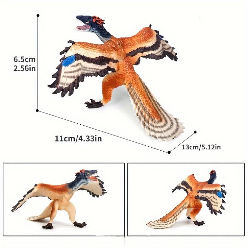 Static Plastic Dinosaur Model Small Archaeopteryx Pterosaur Hand Toy