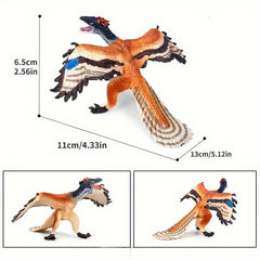Static Plastic Dinosaur Model Small Archaeopteryx Pterosaur Hand Toy