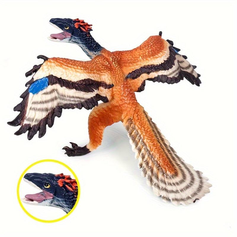Static Plastic Dinosaur Model Small Archaeopteryx Pterosaur Hand Toy