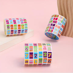 Math Learning Cylinder Set - Addition Subtraction Multiplication Division