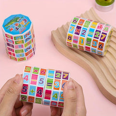 Math Learning Cylinder Set - Addition Subtraction Multiplication Division