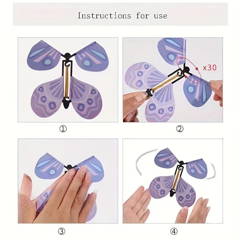 Flying Butterfly Magic Bookmark