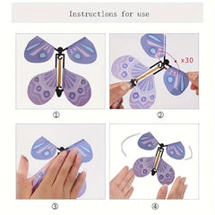 Flying Butterfly Magic Bookmark