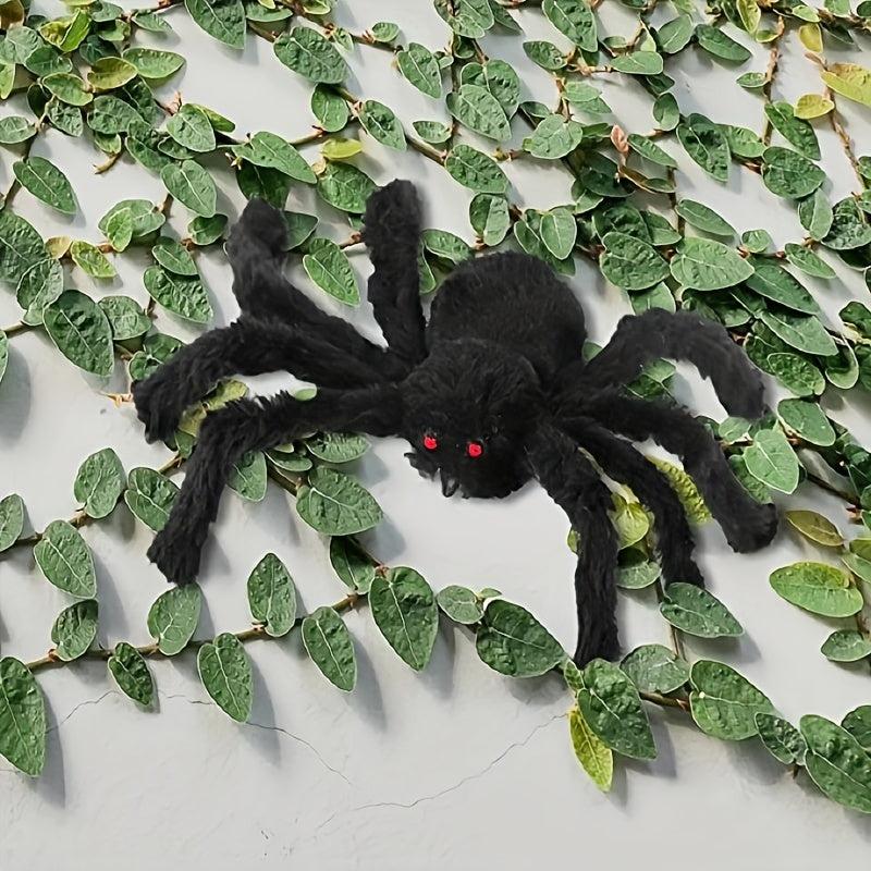 2pcs Spiders Halloween Decoration Outdoor Party Prank Toy Adult Haunted House