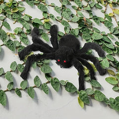2pcs Spiders Halloween Decoration Outdoor Party Prank Toy Adult Haunted House