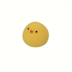 Yellow Chicken Pinch Ball Stress Relief Prank Vent Toy