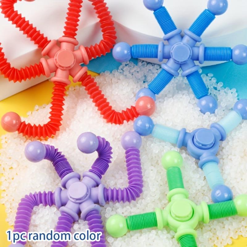 Telescopic Tube Fidget Spinner Decompression Toy