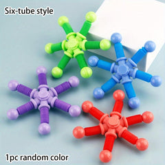 Telescopic Tube Fidget Spinner Decompression Toy