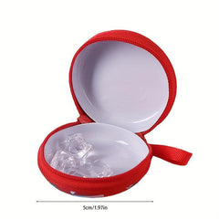 Christmas Piggy Bank Coin Purse Santa Claus Bags Storage Headphone Bag