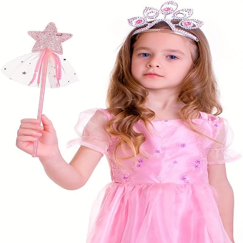 Glitter Star Wands Princess Angel Fairy Magic Costume Props
