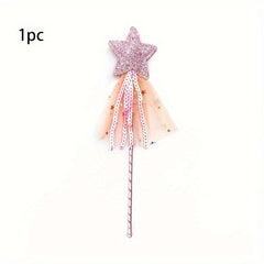 Glitter Star Wands Princess Angel Fairy Magic Costume Props