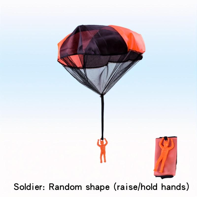 Kids' Flying Parachute Toy - Fun Outdoor Army Man Throwing Parachute