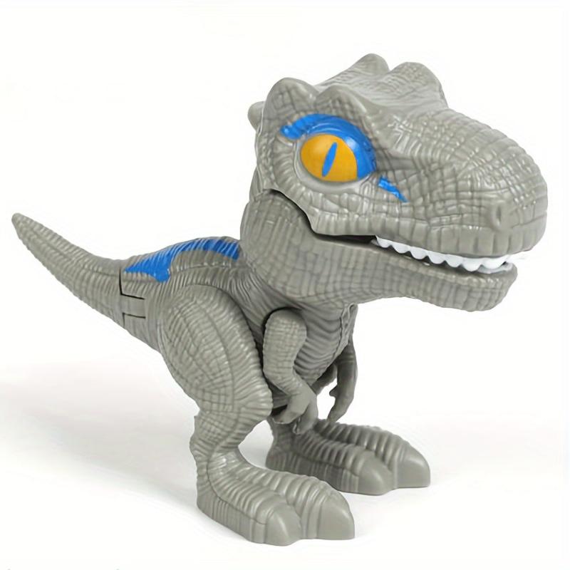Mini Finger Bite Dinosaur Toy Keychain T Rex Model Gift