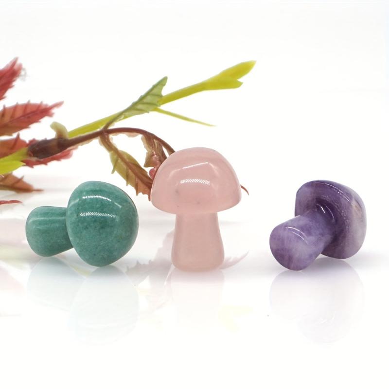 Natural Rose Quartz Gemstones for Carving Crafts and Home Decor