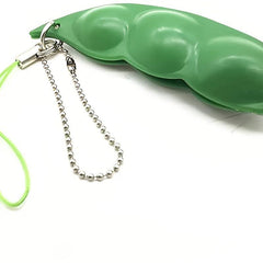 Edamame Keychain Stress Peas Squeeze Toy