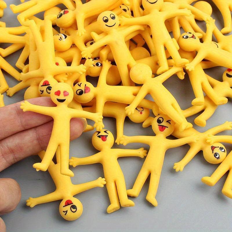 20pcs Little Man Squishy Fidget Toys Stress Relief