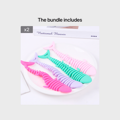 Stretch String Noodle Shark Bracelet for Kids