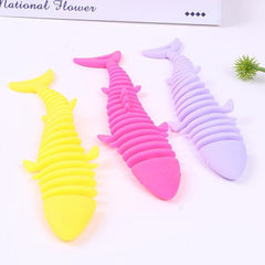 Stretch String Noodle Shark Bracelet for Kids