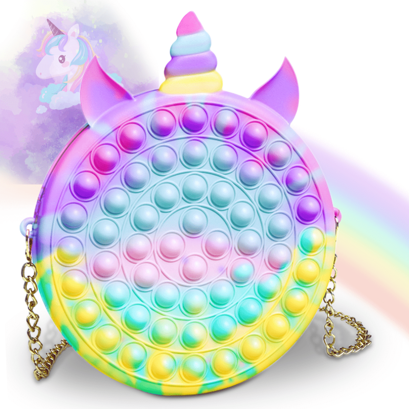 Cute Pop Style Shoulder Bag for Kids Ideal for Fidgeting