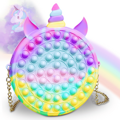 Cute Pop Style Shoulder Bag for Kids Ideal for Fidgeting