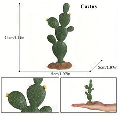 Simulation Tree Statue Tree Model With Base Coconut Tree Palm Tree Cactus