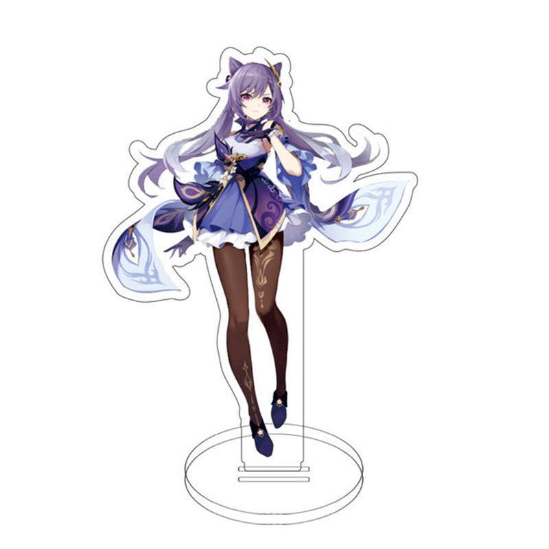 5 9 Inch Anime Figure Toys Stand - Paimon, Jean, Gunnhildr, Amber