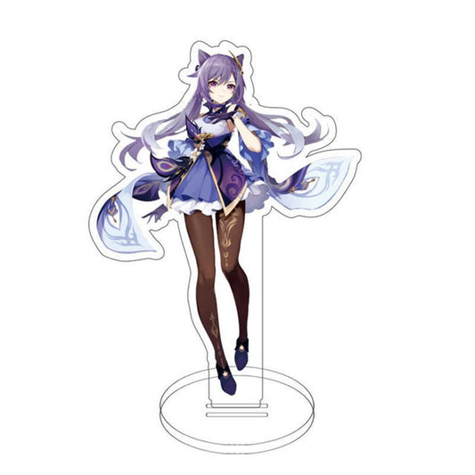 5 9 Inch Anime Figure Toys Stand - Paimon, Jean, Gunnhildr, Amber