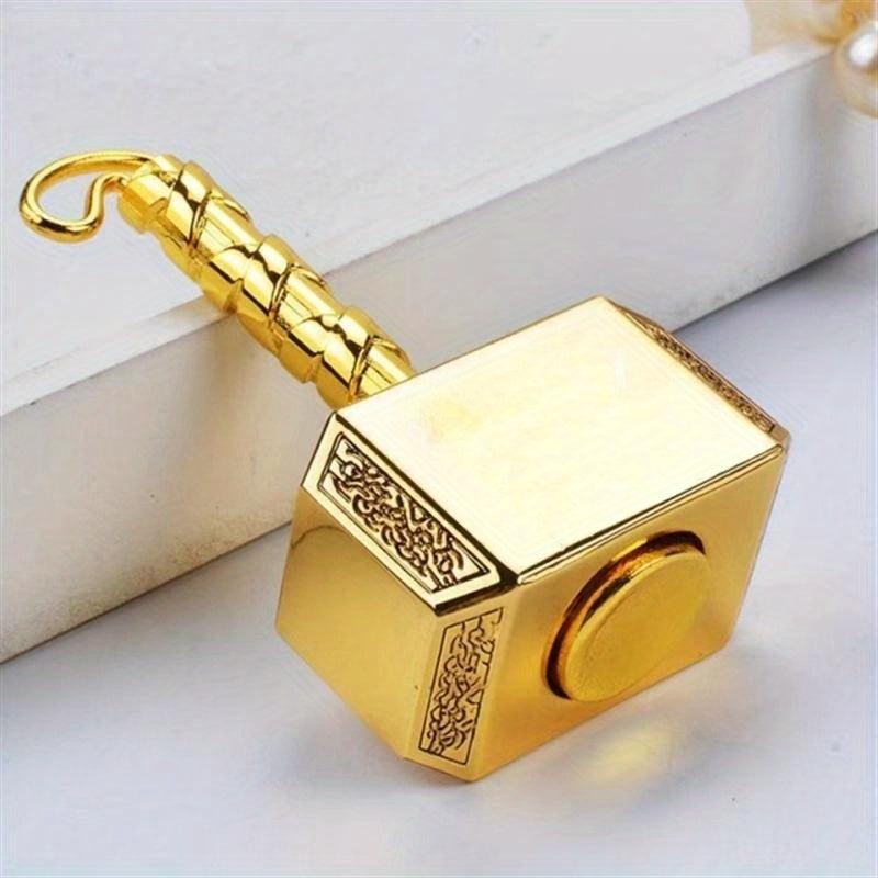 Metal Fidget Spinner Key Chain Stress Relief Toy for Kids