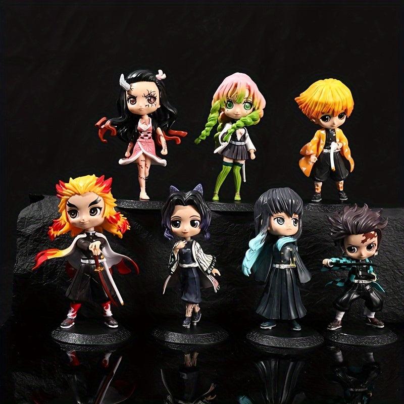 Japanese Anime Figure Model Toys Home Decoration Car Accessories