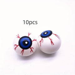 Hollow Eyeball Halloween Props Bouncing Eye Beads Eyeball Eyes