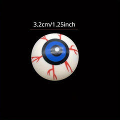 Hollow Eyeball Halloween Props Bouncing Eye Beads Eyeball Eyes