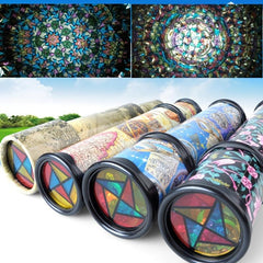 Telescopic Kaleidoscope Toy for Kids, Creative Nostalgic Diamond Mirror