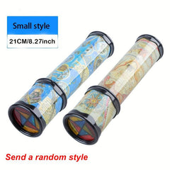 Telescopic Kaleidoscope Toy for Kids, Creative Nostalgic Diamond Mirror