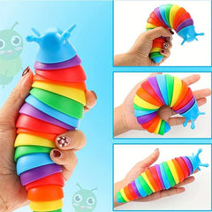 Fidget Slug Toy Autism Sensory Toy For Kids & Adults