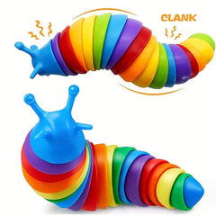 Fidget Slug Toy Autism Sensory Toy For Kids & Adults