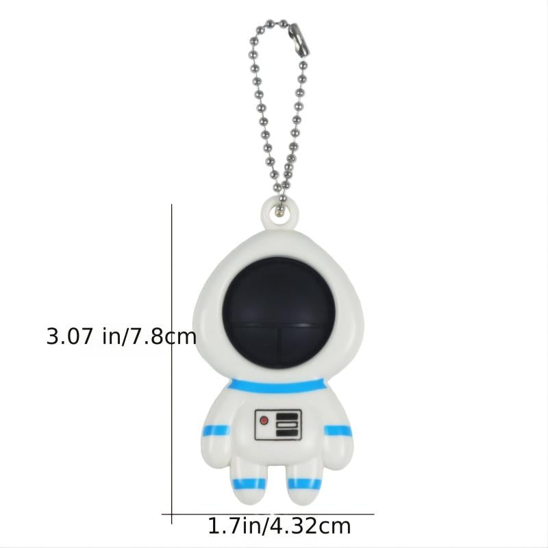 15'' Astronaut Keychain Pop Fidget Toy Soft Plastic Model Decompression