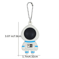 15'' Astronaut Keychain Pop Fidget Toy Soft Plastic Model Decompression