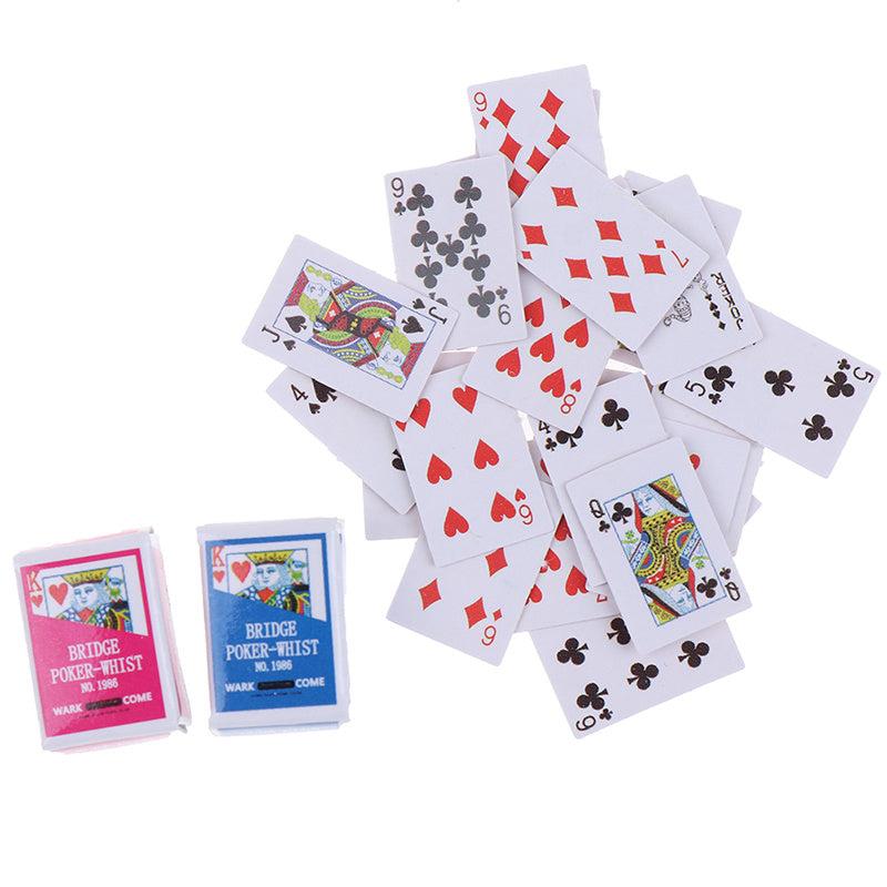 Dolls Poker Game Set Mini Accessory Decoration
