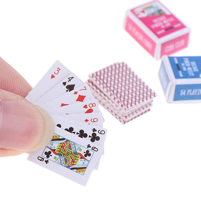 Dolls Poker Game Set Mini Accessory Decoration