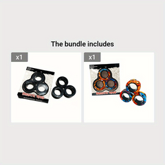 Magnetic Ring Fidget Toy Anxiety Relief Therapy Set