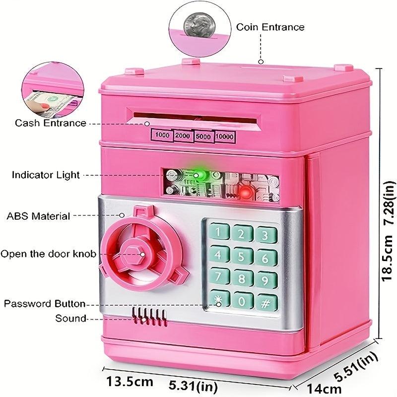 Kids Electronic Password Piggy Bank ATM Box Coin Bank